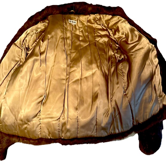 Authentic Unbranded Rabbit Fur Coat - Picture 6 of 6